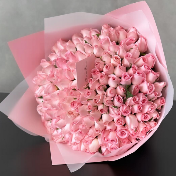 Bouquet de rosas caricia.